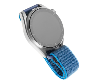 Pasek do smartwatchy FIXED Nylon Strap do Smartwatch (22mm) wide dark blue